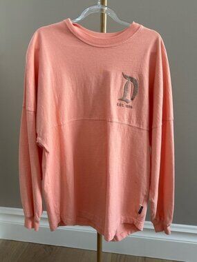 Disneyland Rose Gold Spirit Jersey – Peach | Size XS (Oversized Fit)